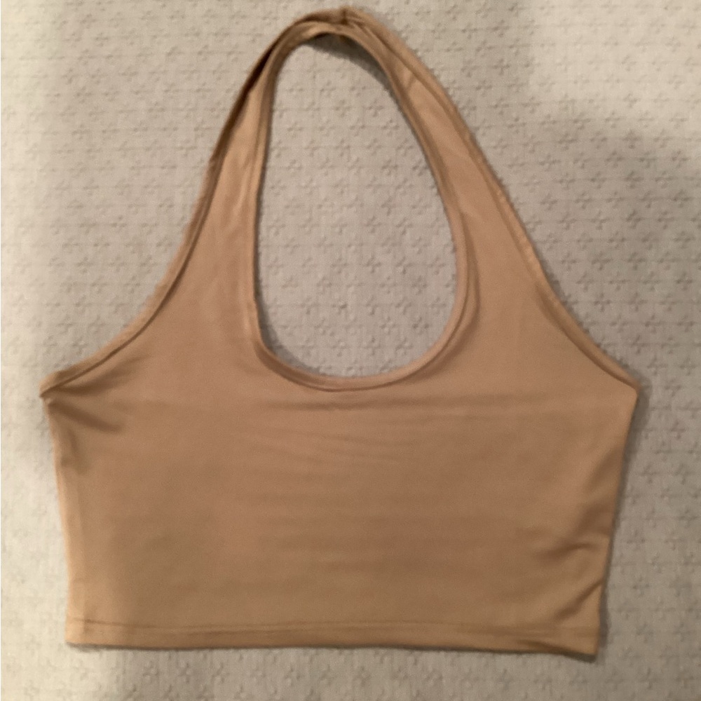 SHEIN Cropped Halter Tank Top S Junior